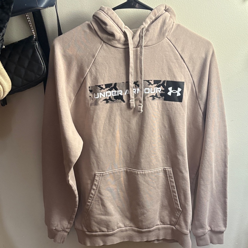 Under Armour Men's Beige Hoodie